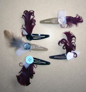 Adorn your hair with these fabulous clips! 